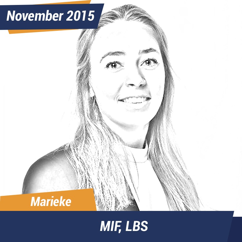 Marieke, MFA, London Business School, Nov 2015, Student of the Month